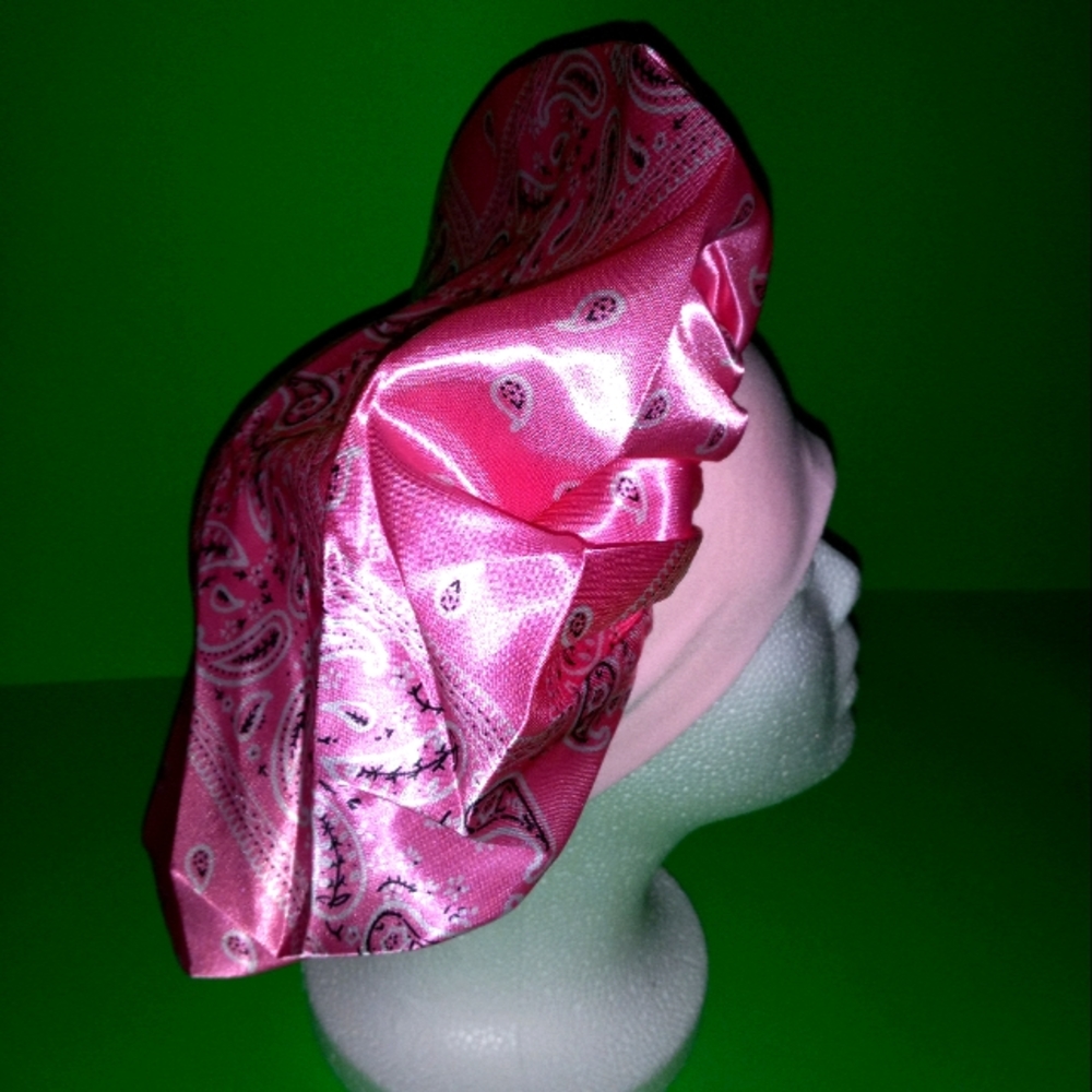 NWT PINK BONNET - Picture 2 of 4